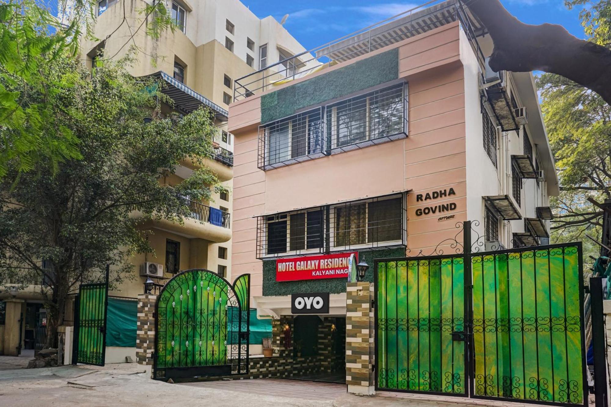 Hotel Galaxy Residency Kalyani Nagar Pune Exterior photo