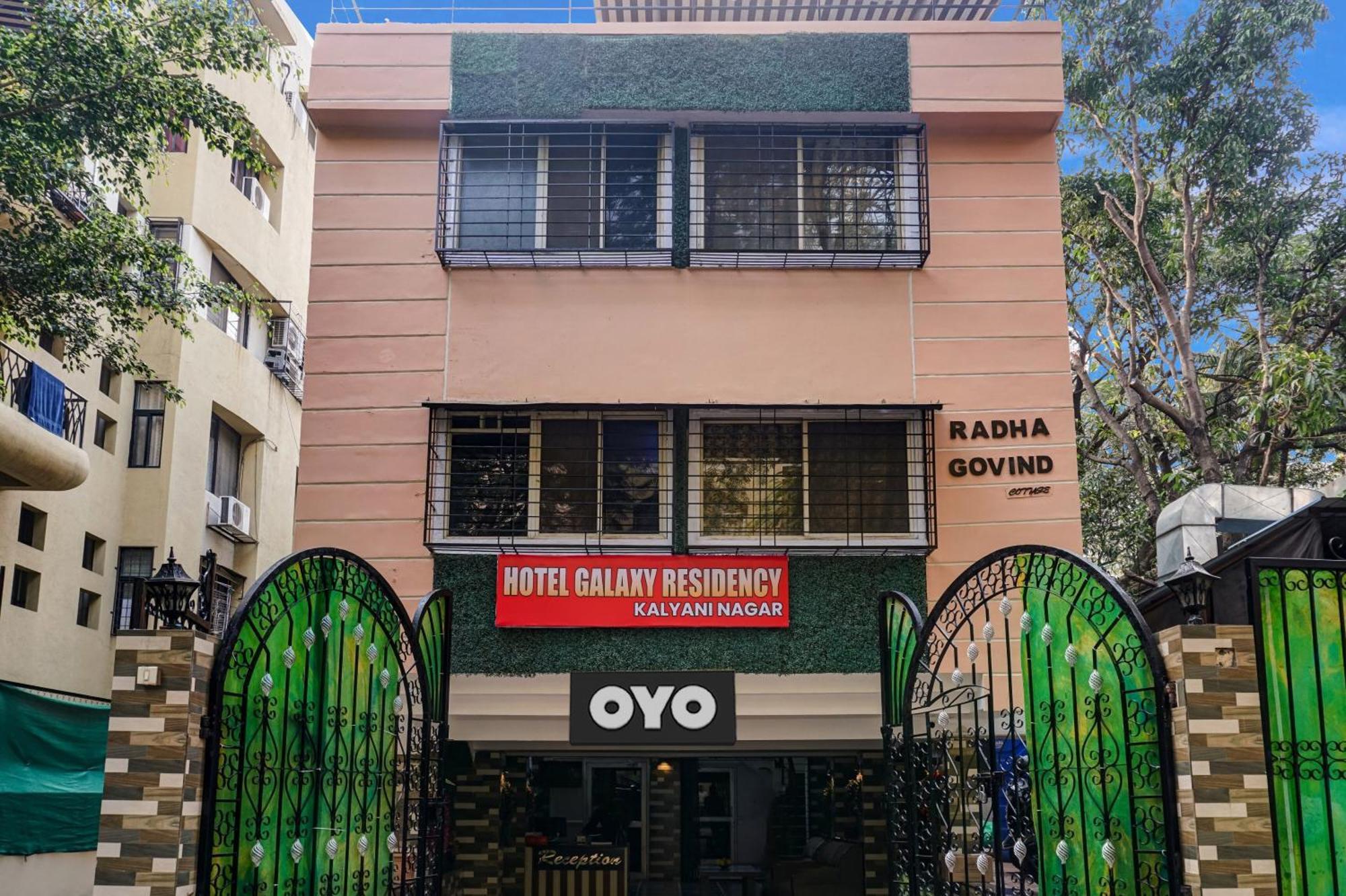 Hotel Galaxy Residency Kalyani Nagar Pune Exterior photo